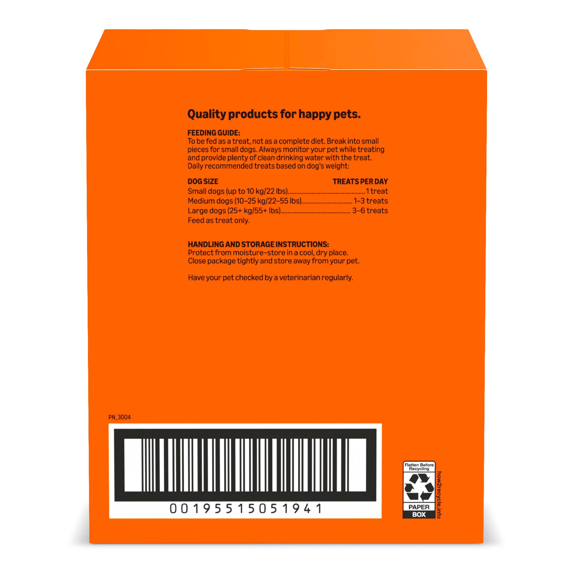 Amazon Basics biscuits chien utilisation comme collation quotidienne