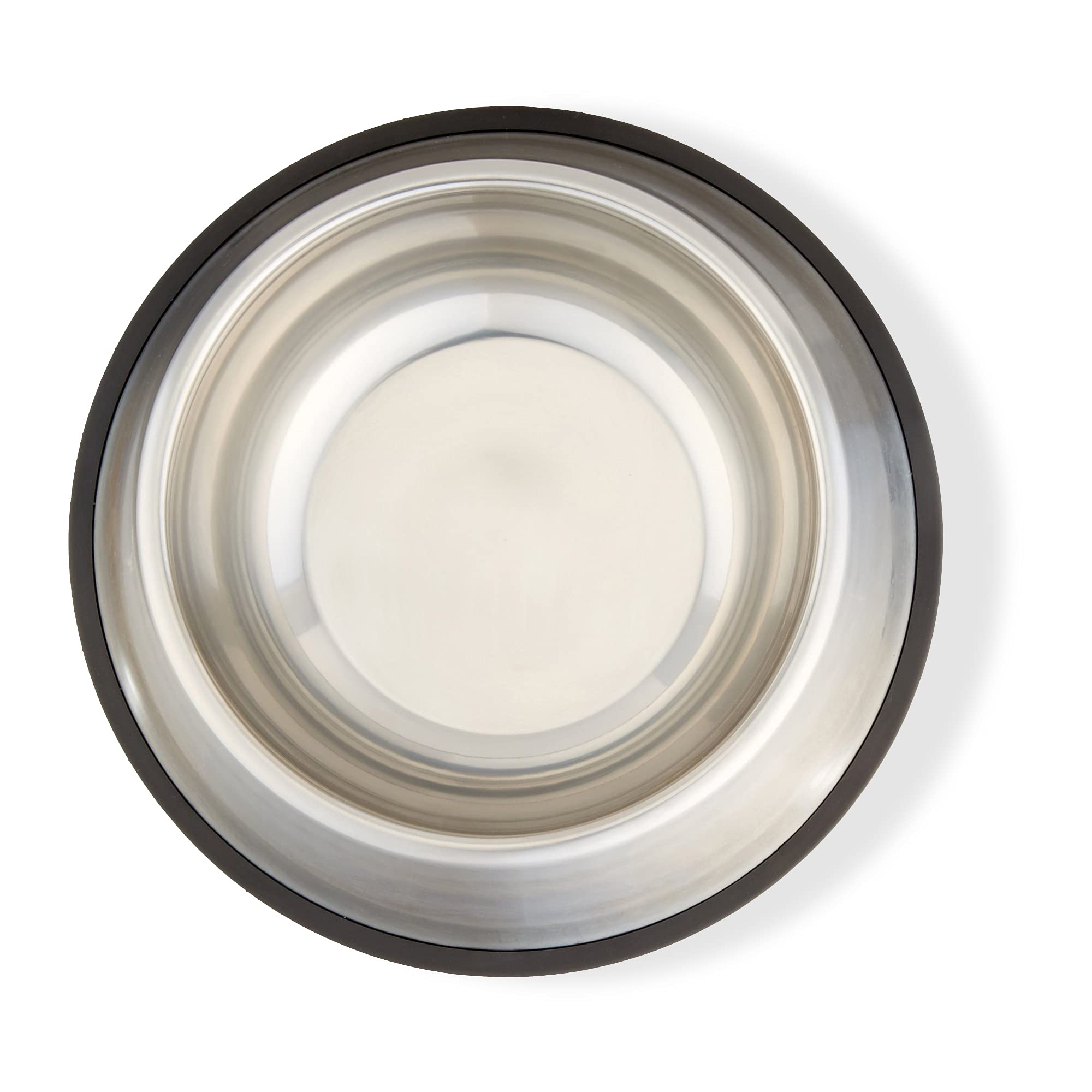 Bol Amazon Basics en inox sans odeurs et durable.