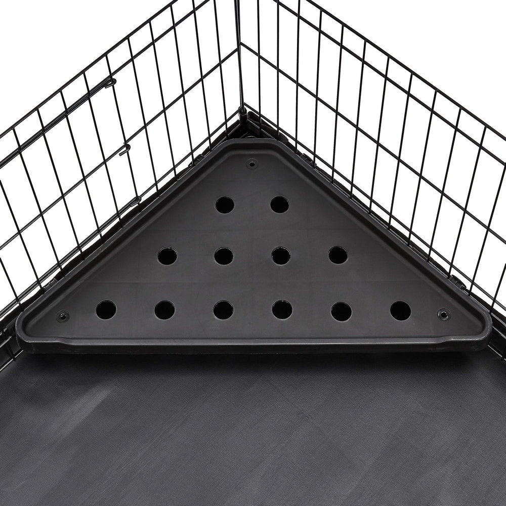 Montage sans outils rapide de la cage Amazon Basics pour cochon d’Inde.