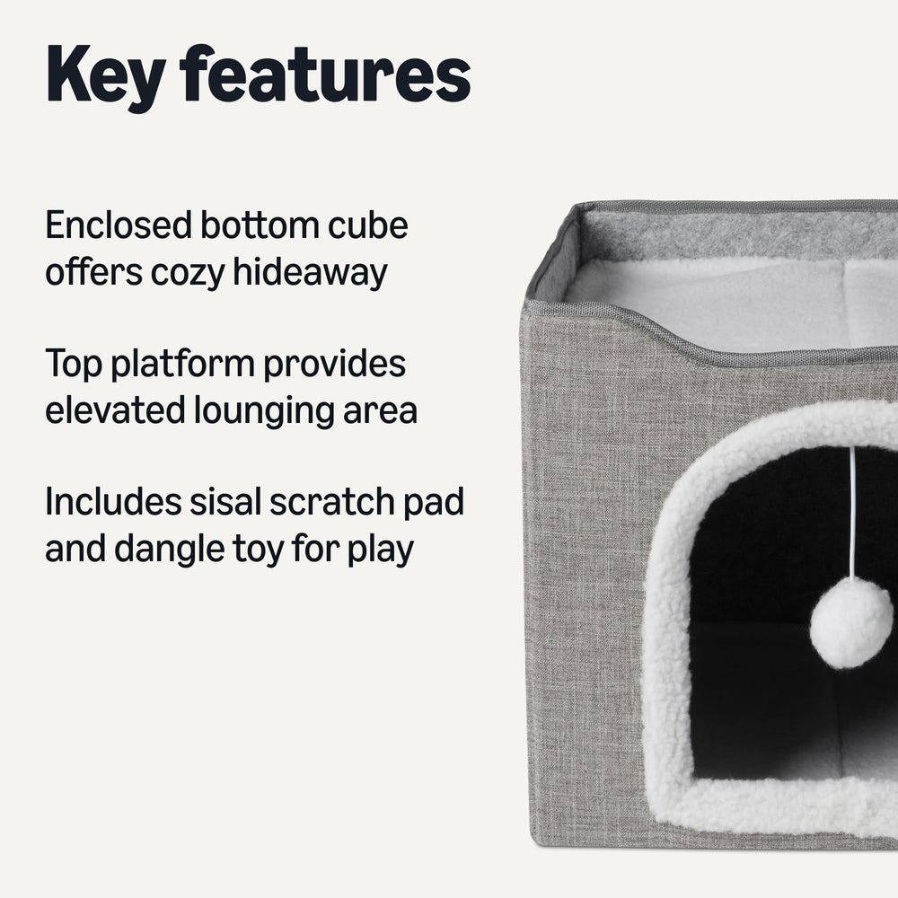 Condo pliable Amazon Basics, ouvert et facile à ranger.