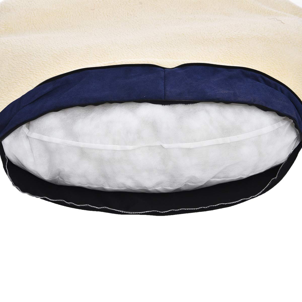 Amazon Basics extérieur en microfibre effet daim, surface résistante et facile à nettoyer.