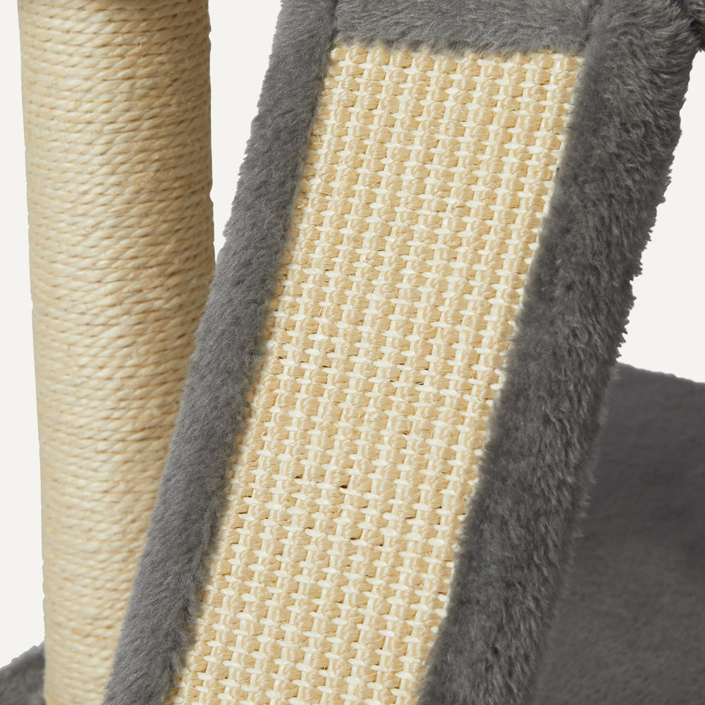 Amazon Basics rampe sisal gris incite au grattage et exercice.