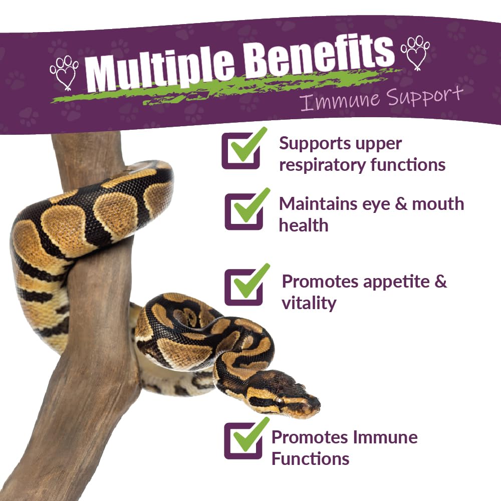 AMBER NATURALZ Reptaid XL: gouttes et pipette pour dosage précis.