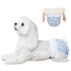 Ambreview Couches chien femelle pull-up: ajuste sûr et confortable pour chiens actifs.