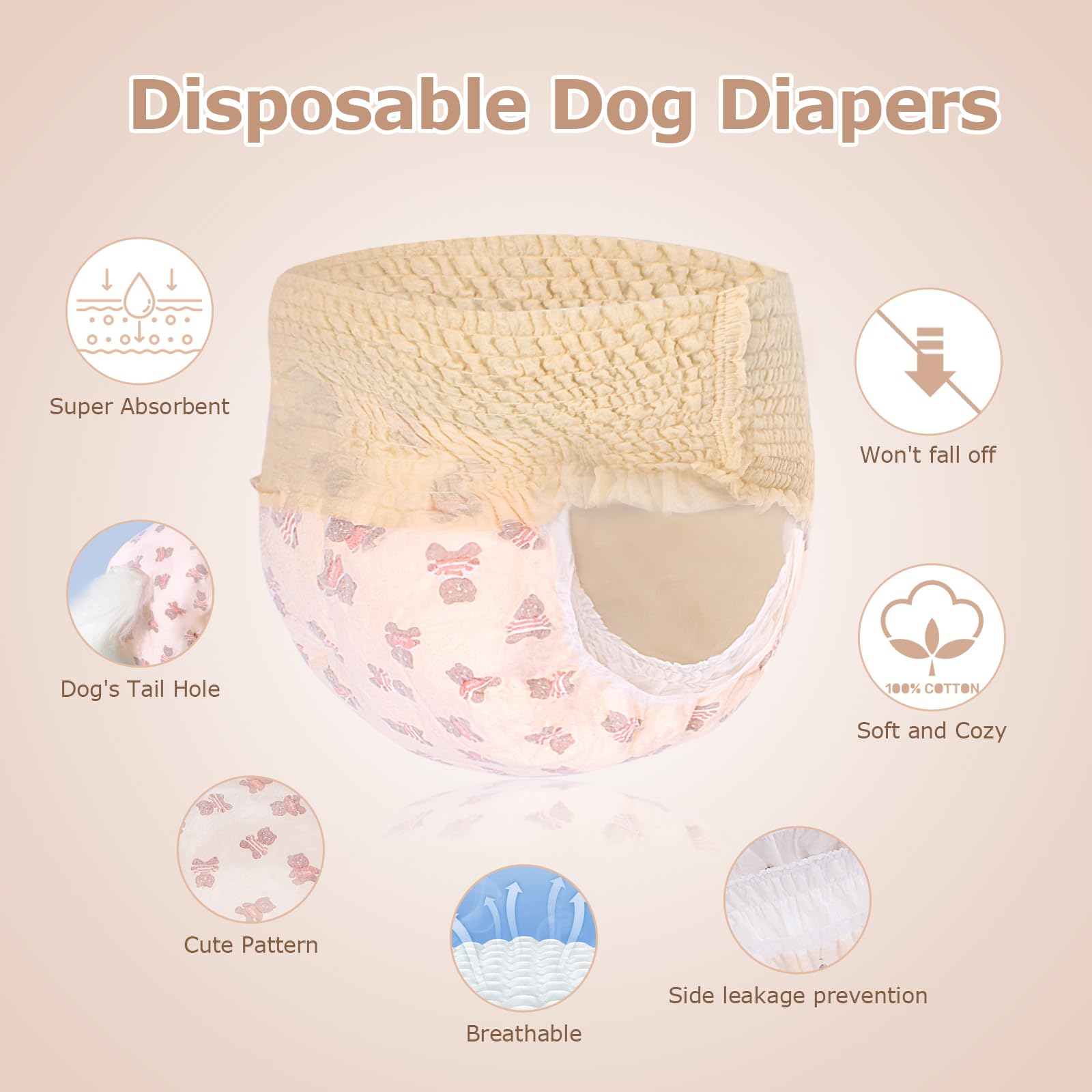 Ambreview ouverture-queue-diapr-chien-01: ouverture pratique pour la queue et placement facile.