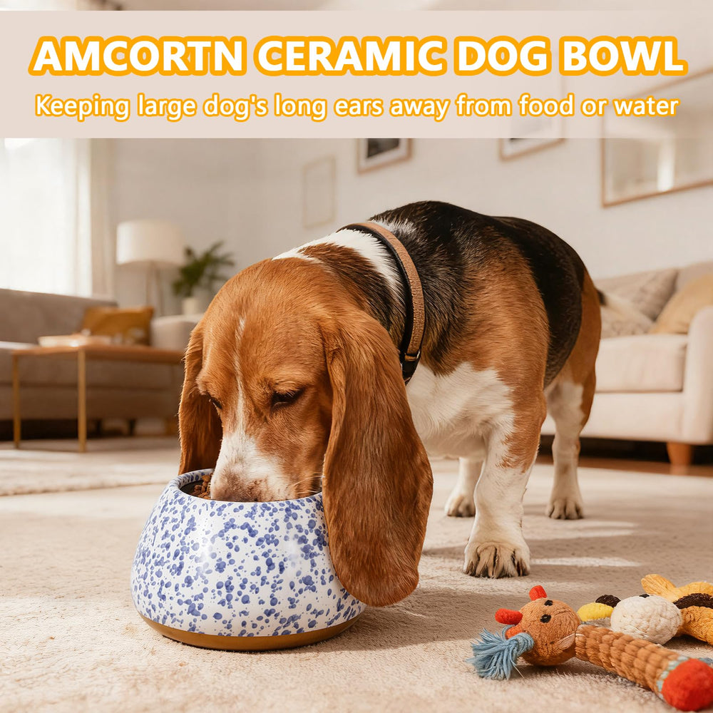Gamme Amcortn en céramique, grand modèle pour chiens de taille élevée.