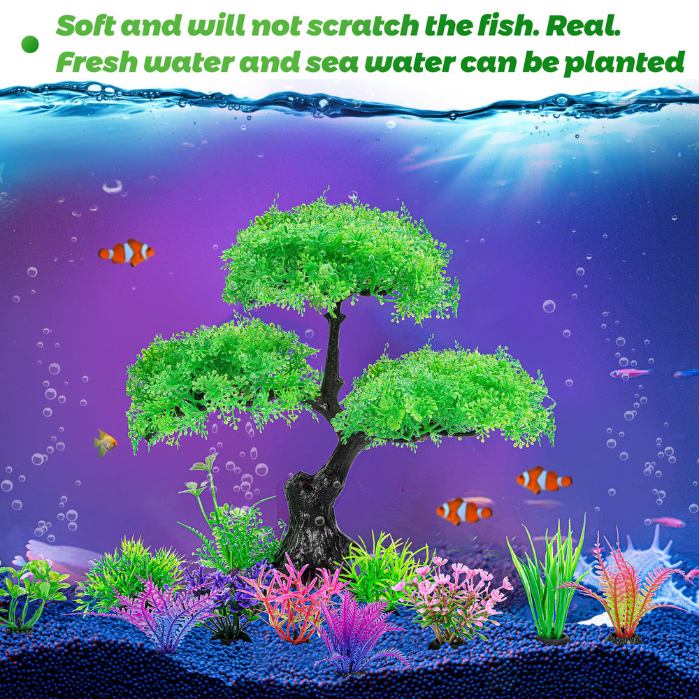 Ameliade arbre aquarium vert cachettes naturelles pour betta