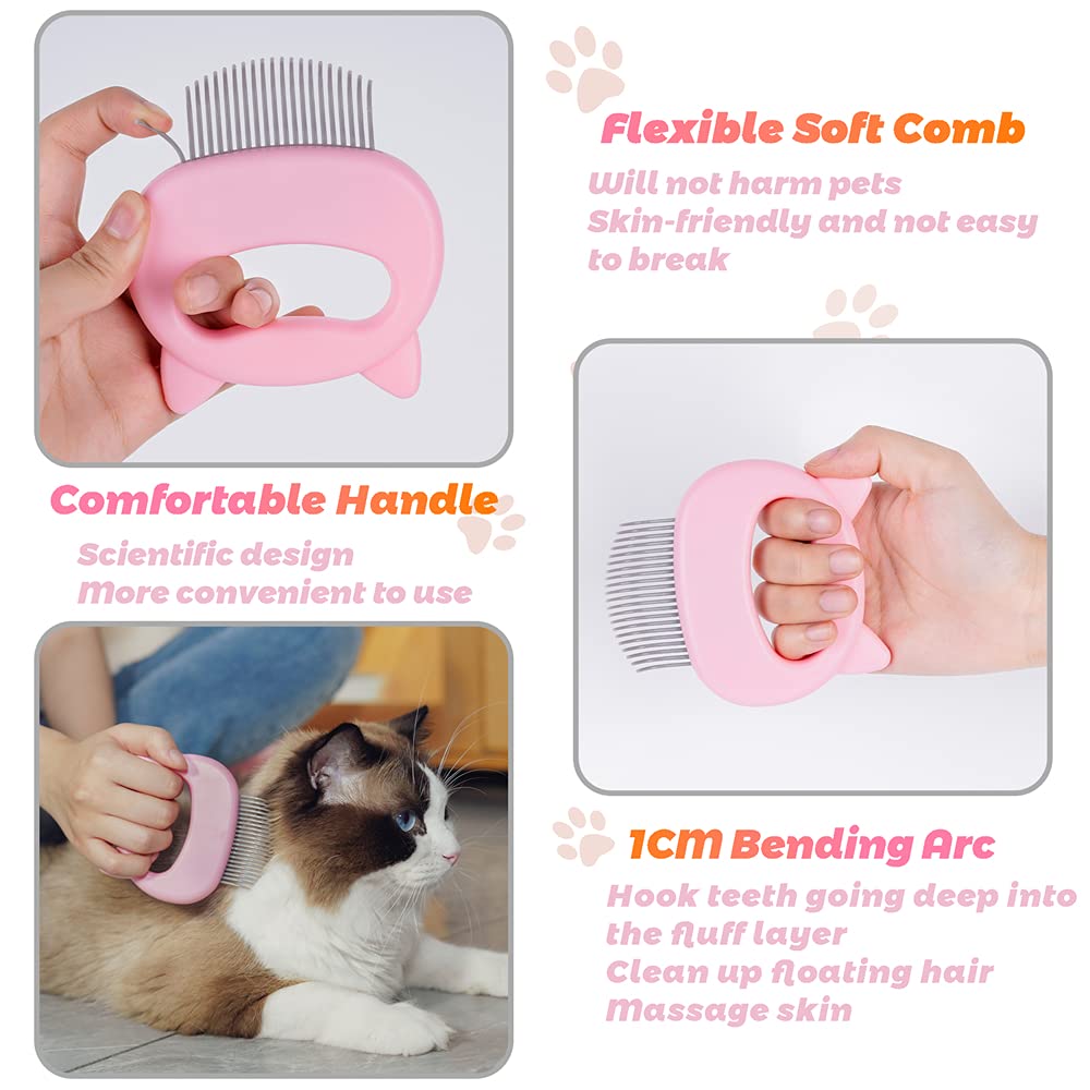 Peigne Ameliade utilisé sur chats et chiens pour pelage net