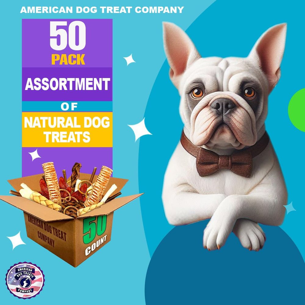 American Dog Treat Company bâtons de bœuf séchés, collations savoureuses en déplacement
