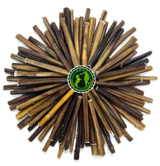 Bully Sticks American Dog Treat Company, digestibles et sans additifs, sécurité lors des jeux.