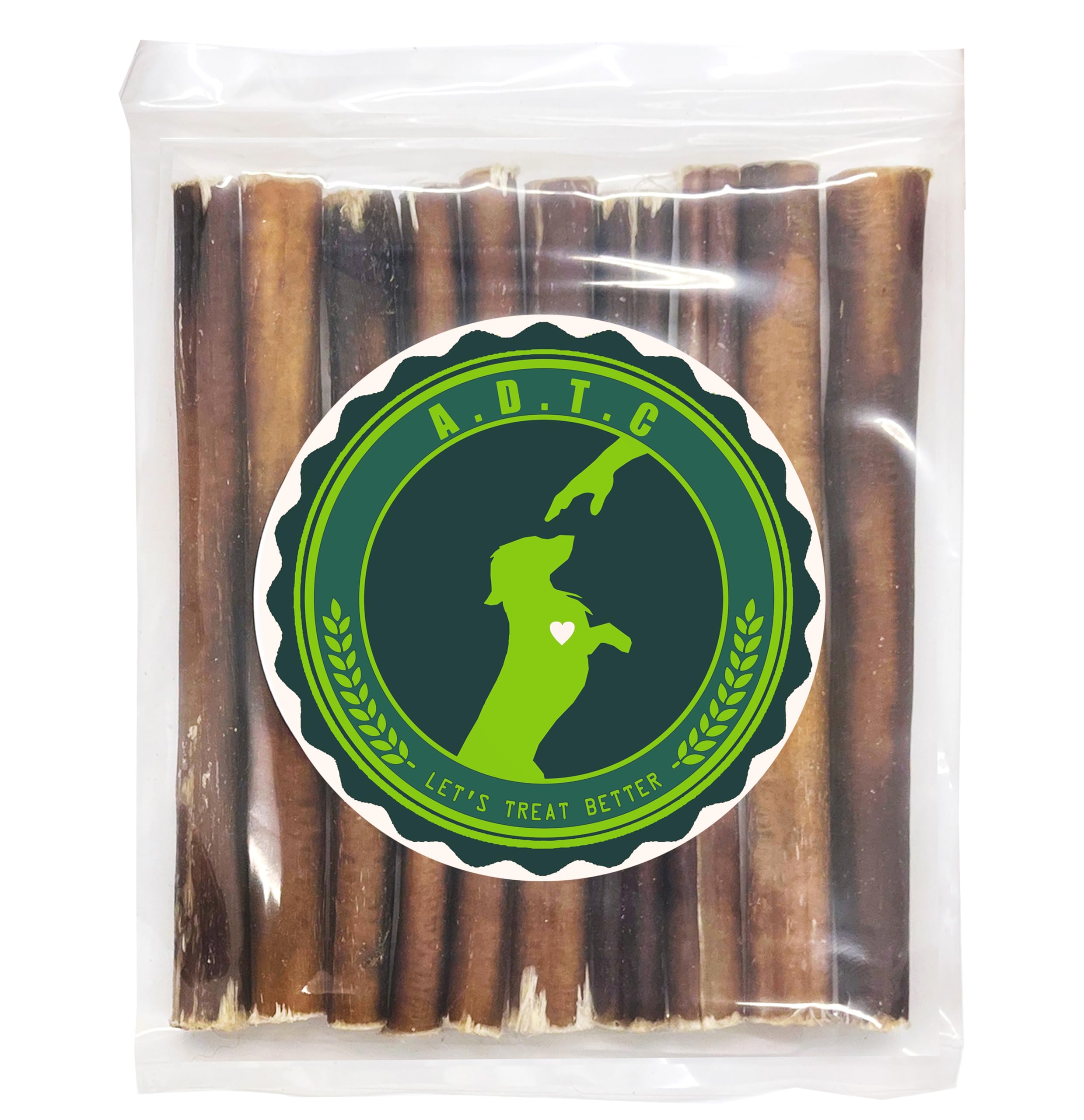 Bully Sticks American Dog Treat Company, texture résistante, propreté dentaire durant la mastication.