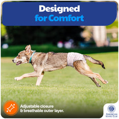American Kennel Club Fermeture ajustable pour un ajustement sûr et précis.
