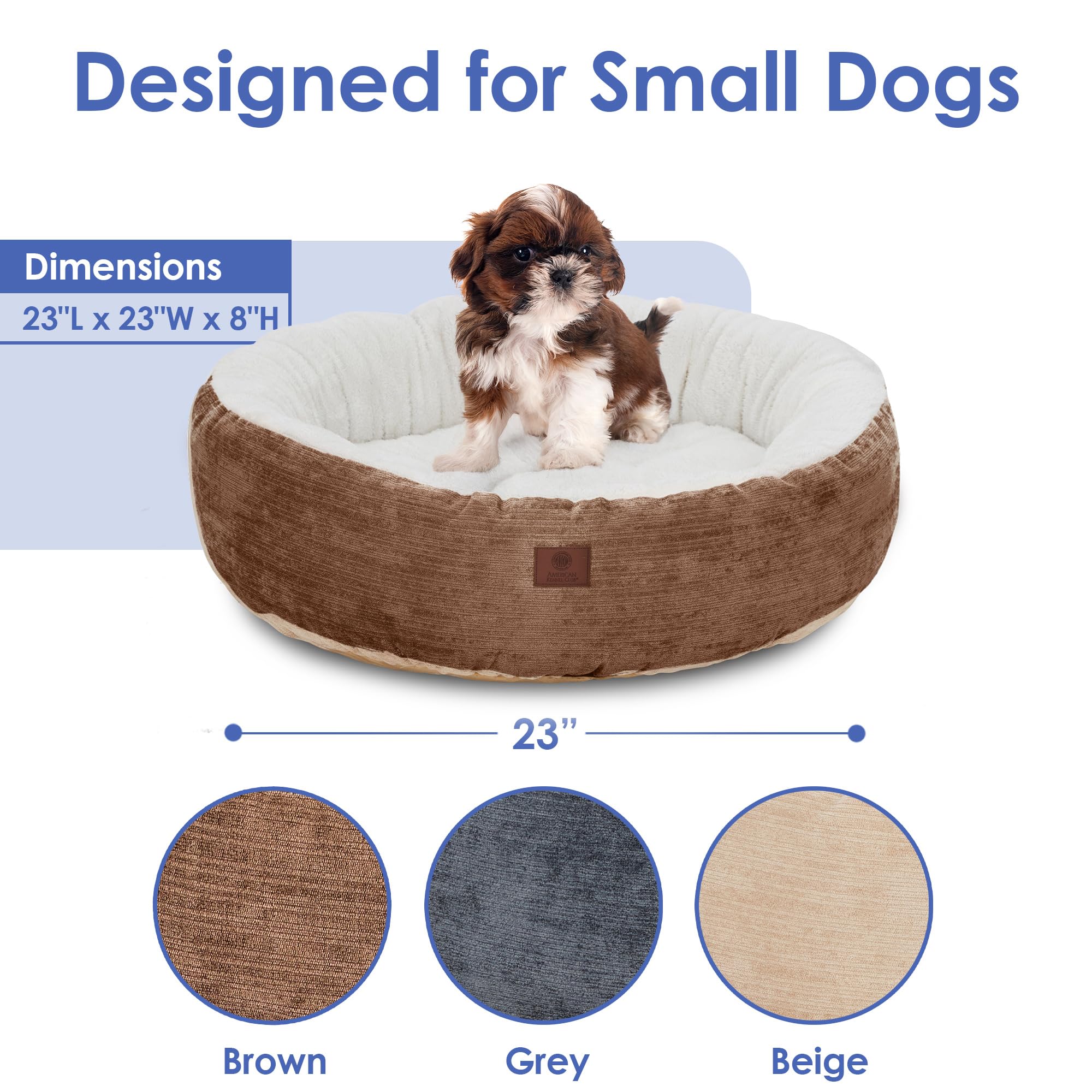 American Kennel Club design élégant Mason-tissu, s'harmonisant au décor.