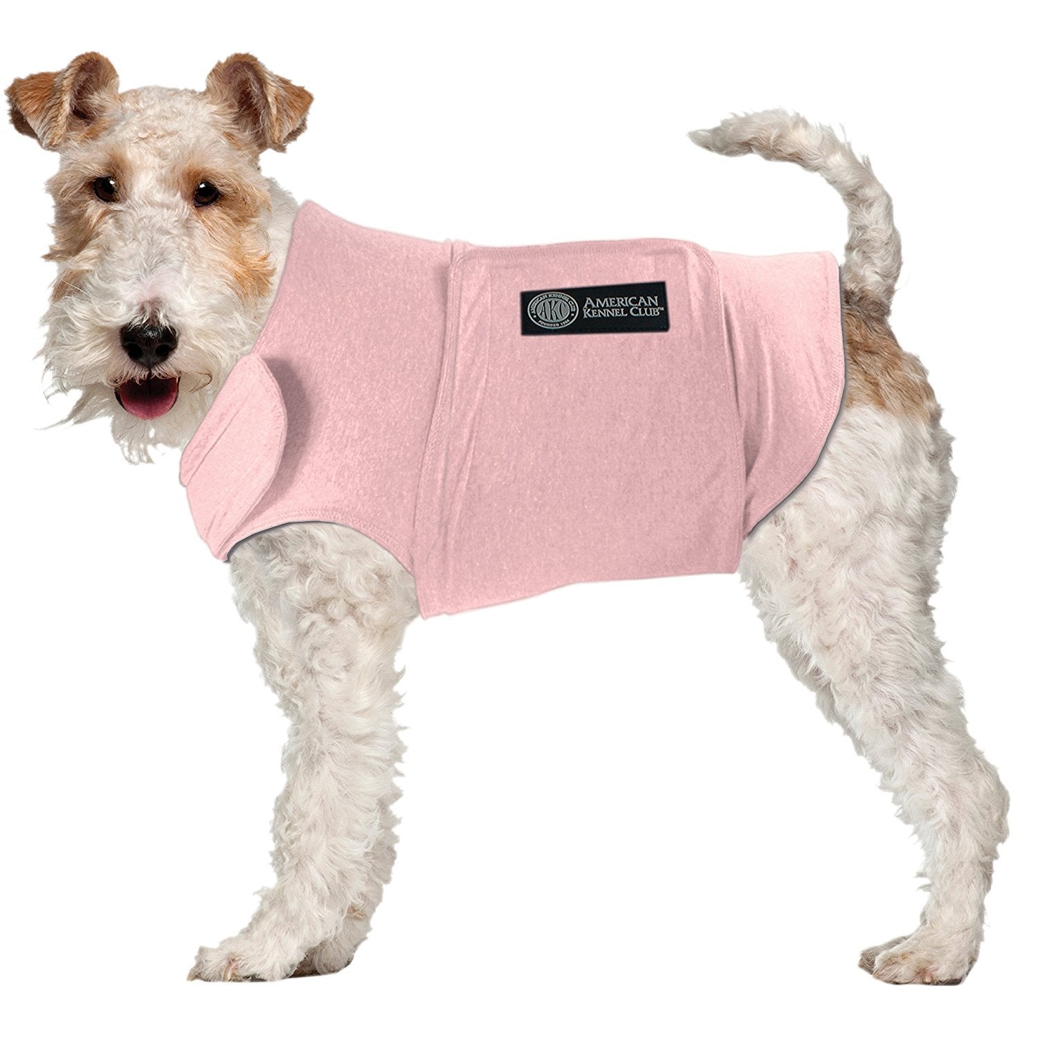 American Kennel Club manteau calme chien rose extralarge enveloppe rassurante pour l anxiété