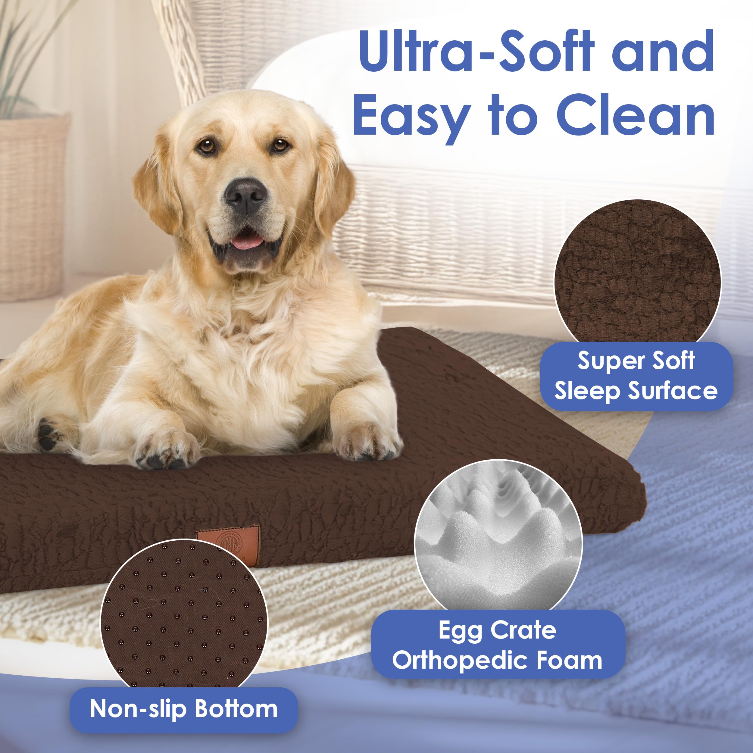AKC mousse forme œufs offre confort et régulation thermique.
