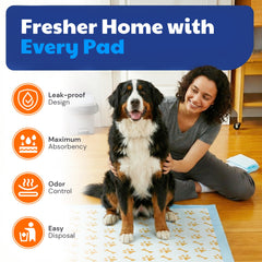 AKC Tapis chiot avance, étanche pour une protection fiable.