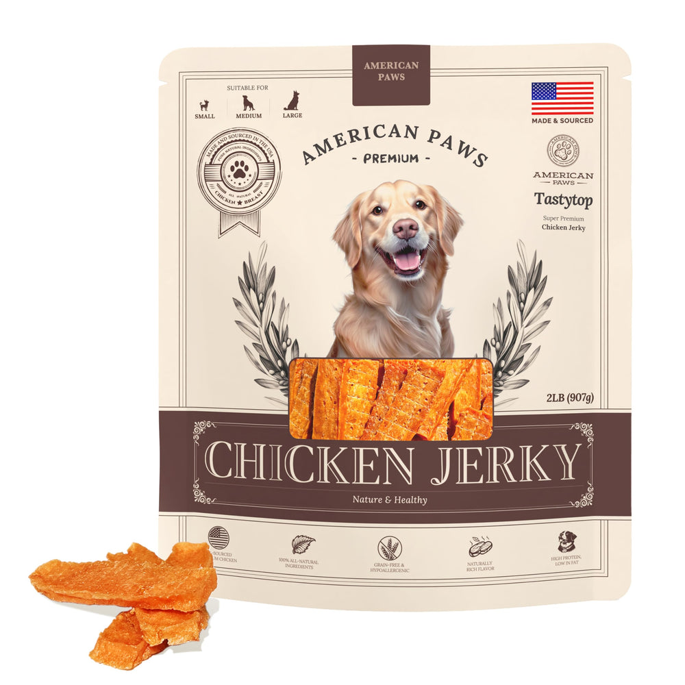American Paws friandise poulet poitrine, arôme riche, récompense idéale lors de l'entraînement.