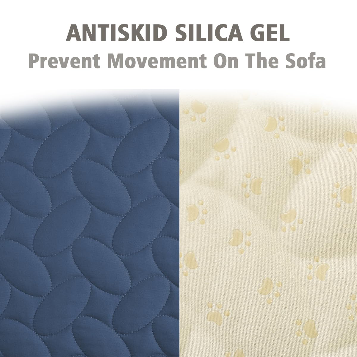 Ameritex surface anti-déplacement avec patte en silicone assure le maintien.