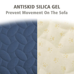Ameritex surface anti-déplacement avec patte en silicone assure le maintien.