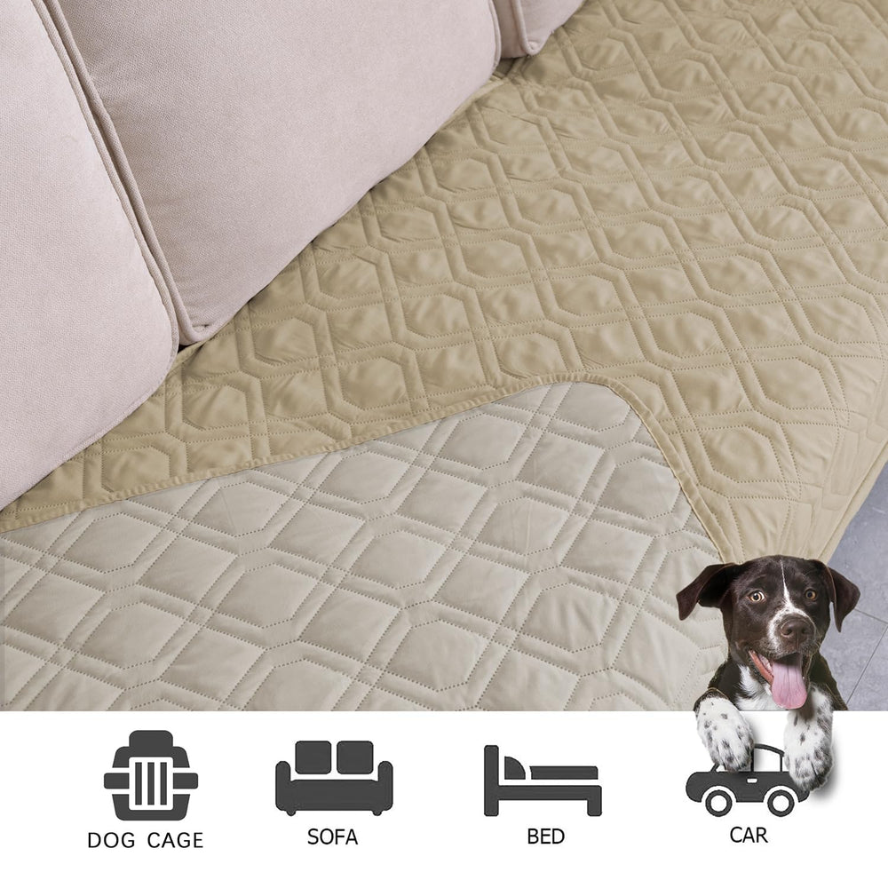 Ameritex couverture imperméable pour canapé protège le sofa des liquides.