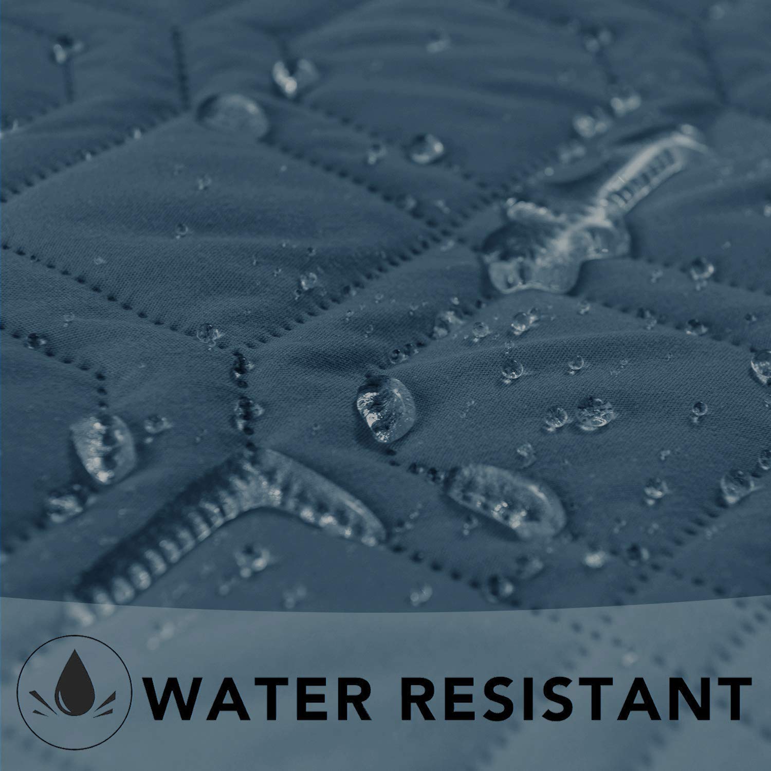 Ameritex – couverture imperméable et réversible sur lit, idéale pour les animaux.