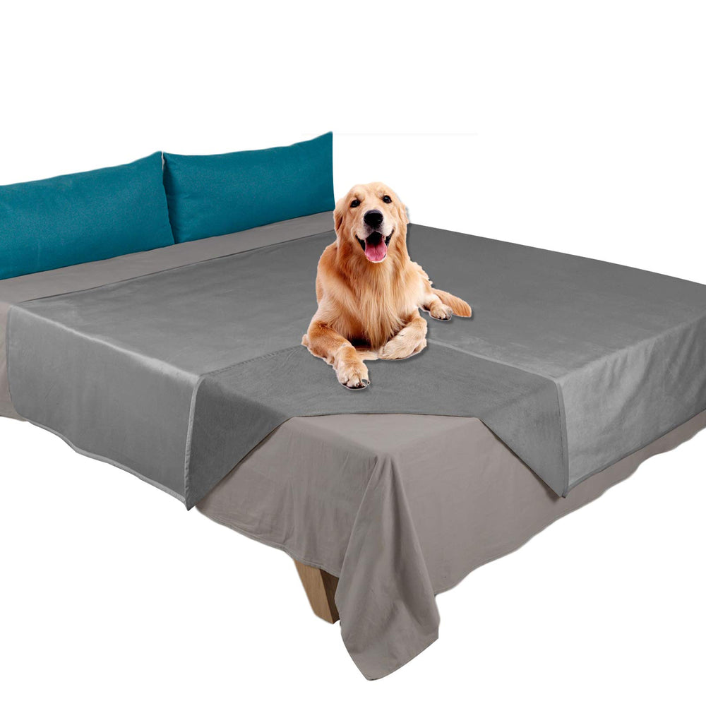 Couverture imperméable en velours Ameritex protège le canapé.