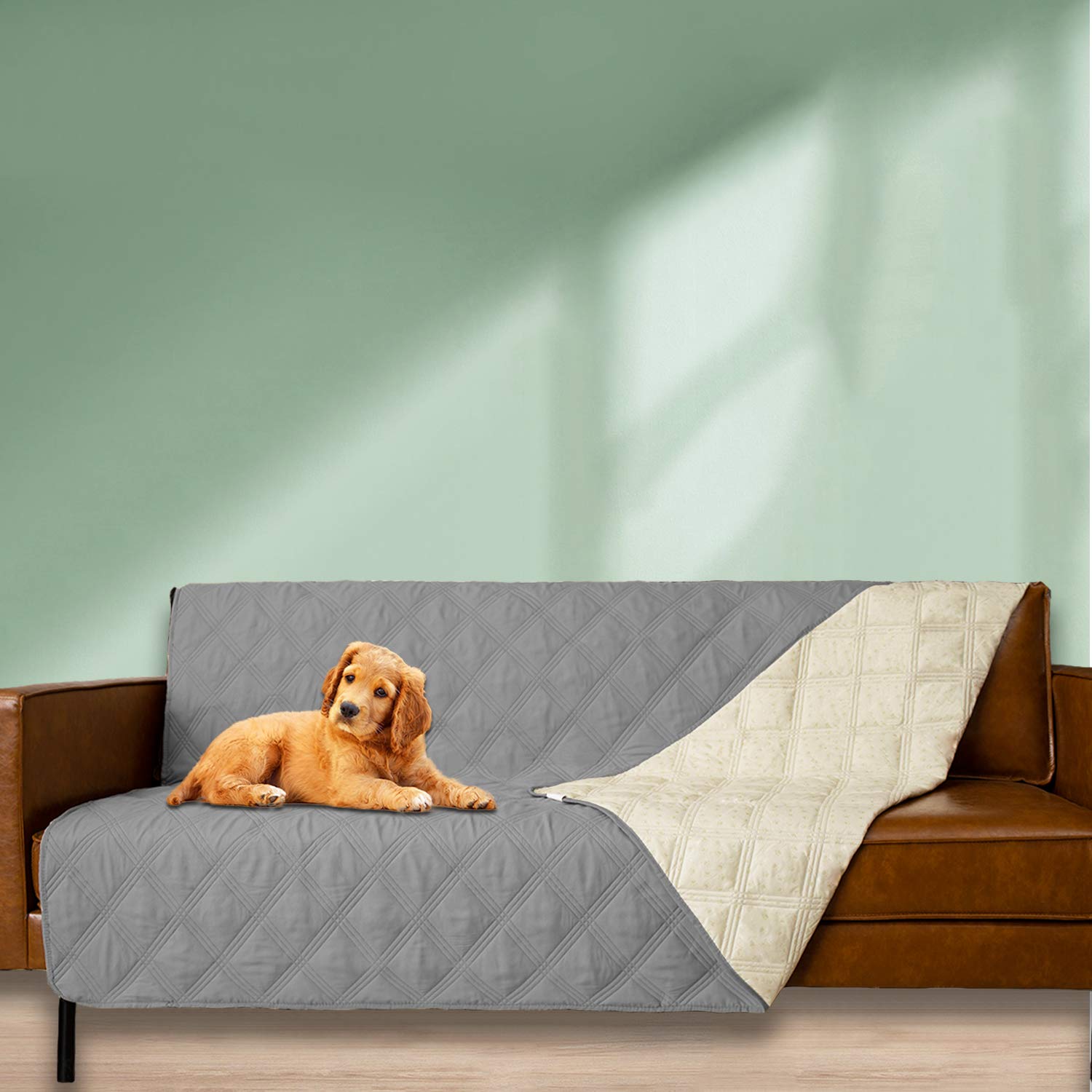Ameritex couverture lit chien: protège le lit tout en offrant du confort.