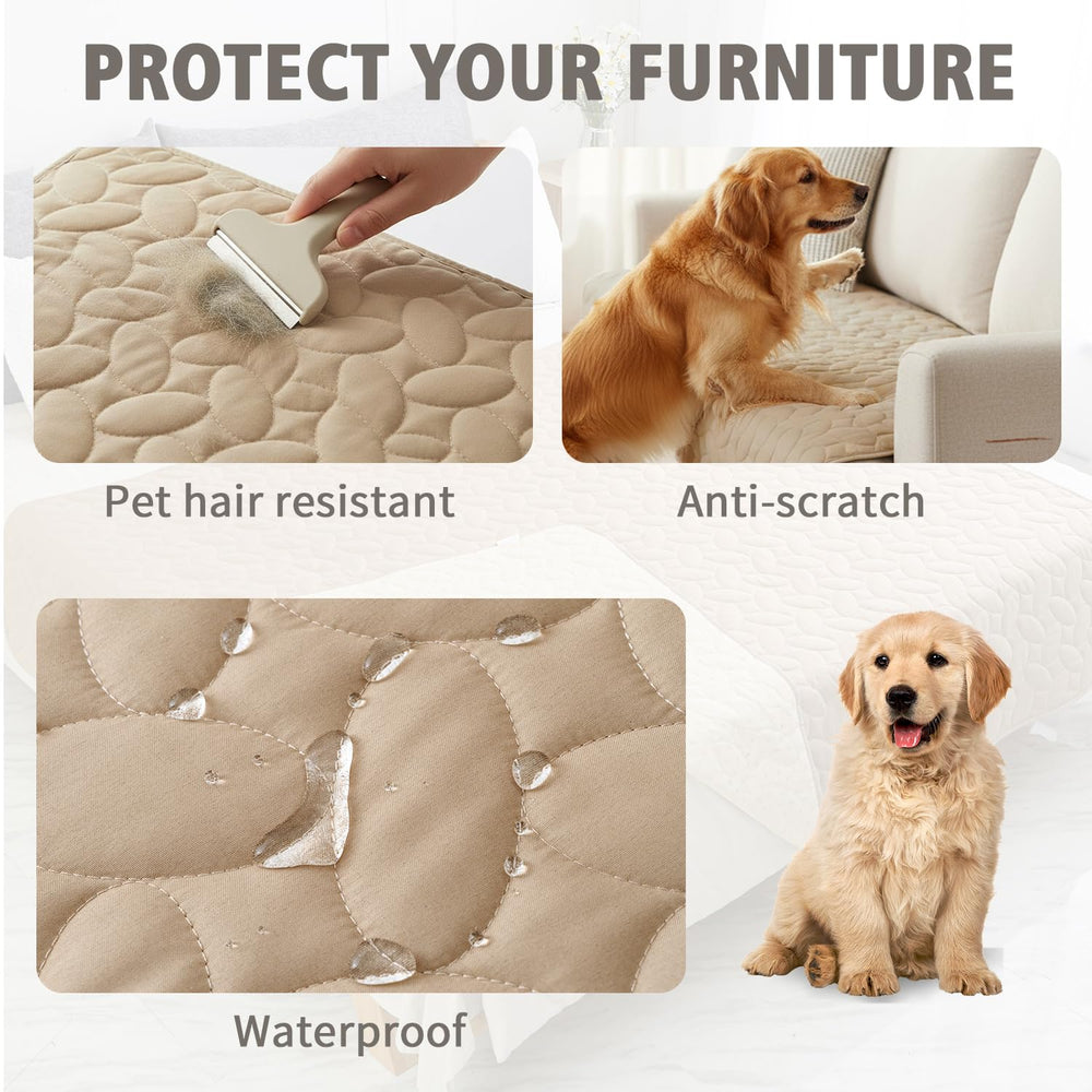 Ameritex Couverture quiltée 5 couches anti-odeur offre une protection durable.