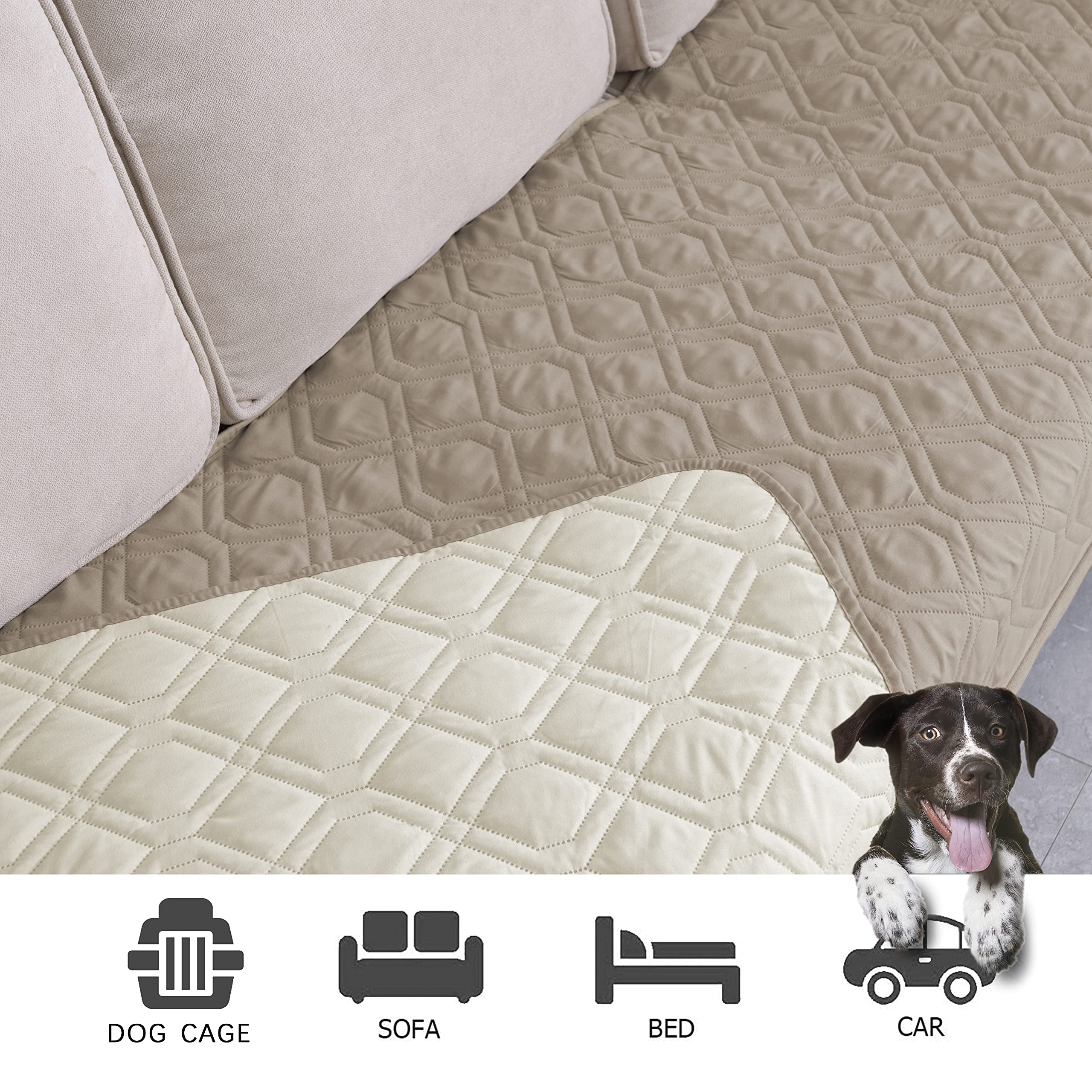 Housse Ameritex lavable en machine, entretien simple et rapide.