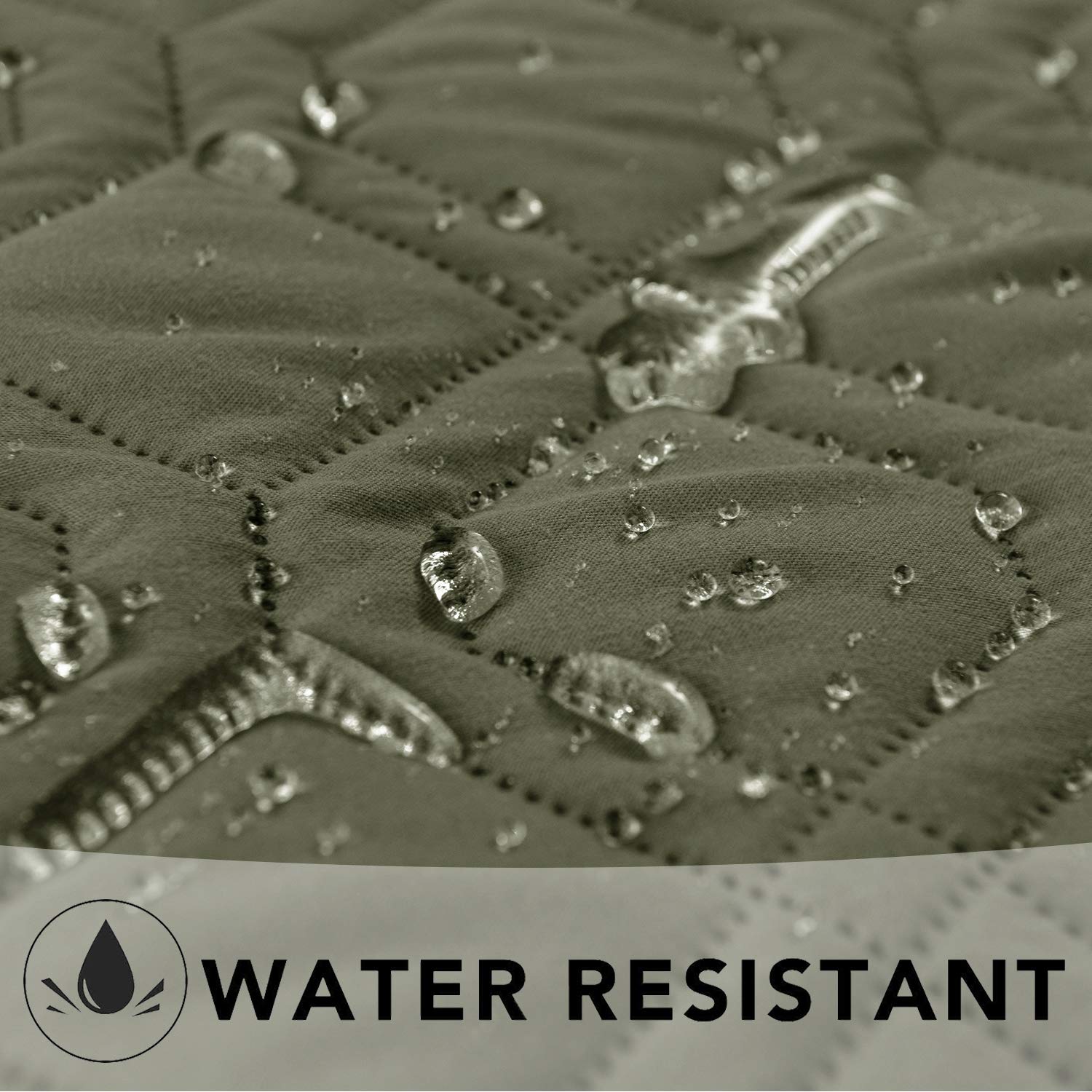 Housse imperméable Ameritex pour lit, maintien au sec du sommier.