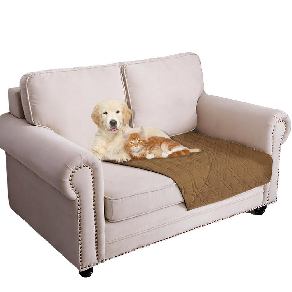 Ameritex housse imperméable pour canapé chien, protège liquides et taches.