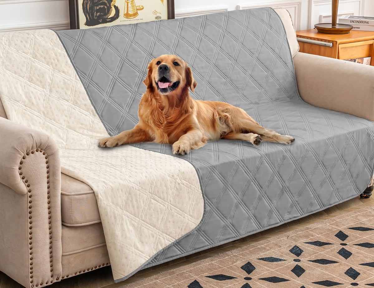Ameritex housse impermeable chien sur canape protège les meubles