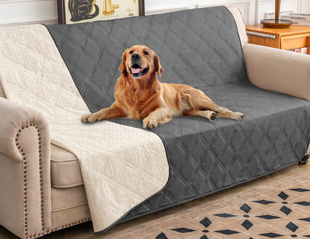 Ameritex housse imperméable pour lit de chien, protège des liquides et taches