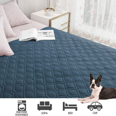 Ameritex housse réversible pour meubles, face arrière, protège des taches et des poils.