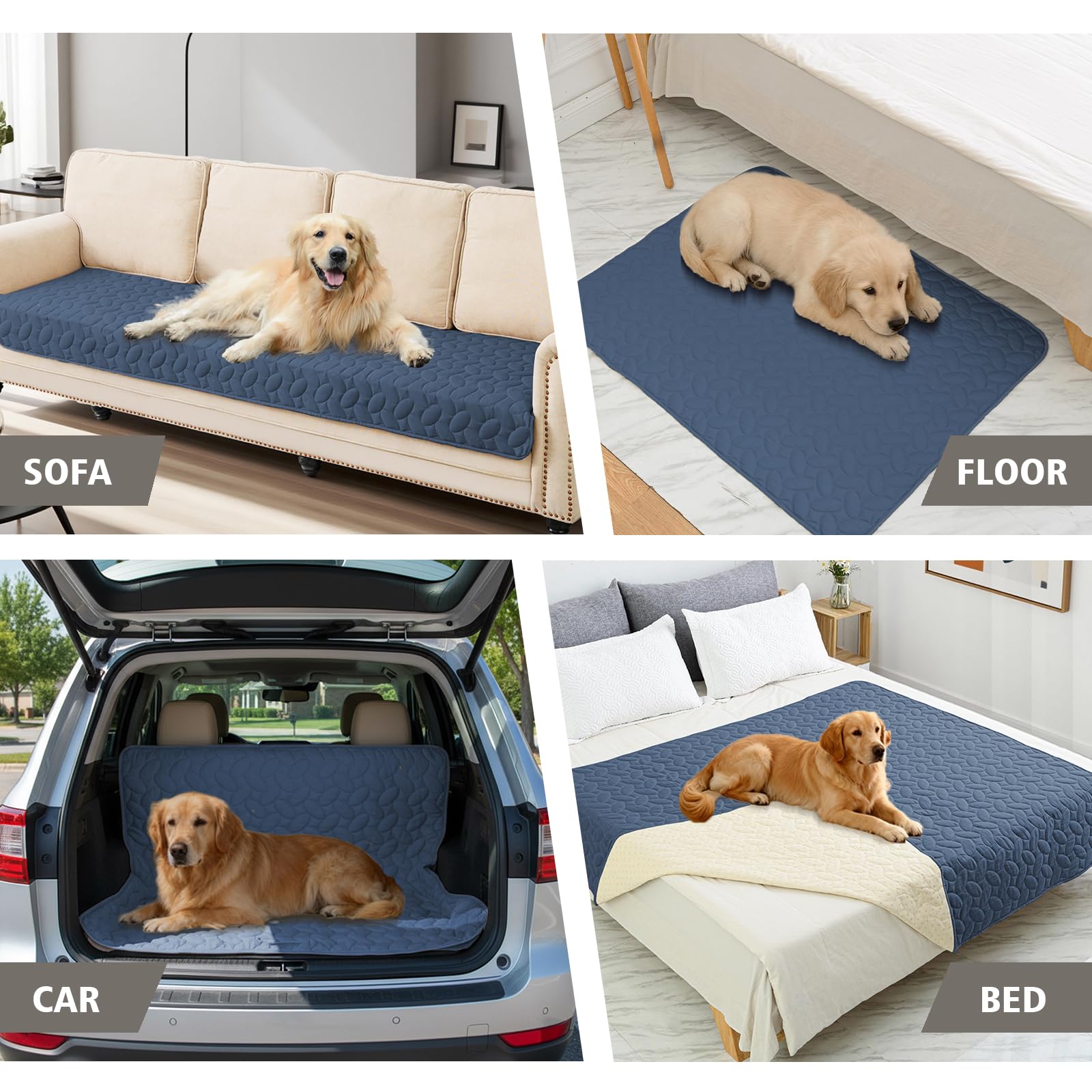 Ameritex couche multi-épaisseur résiste aux liquides et préserve l'odeur.