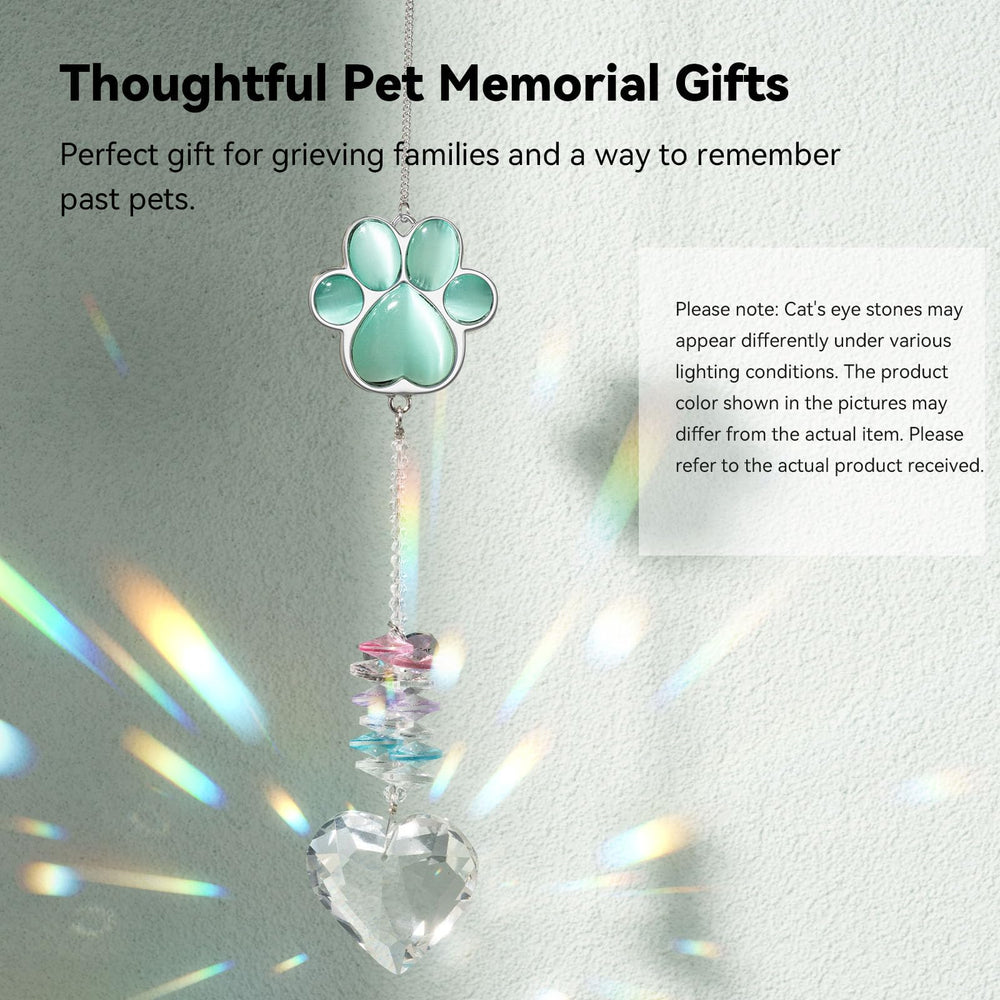 AMETHUARTZ Suncatcher Boîte Cadeau Luxe : cadeau mémorial élégant prêt à offrir.