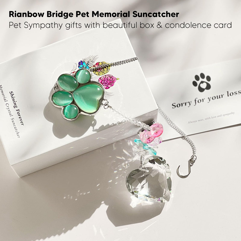 AMETHUARTZ Suncatcher Sphère Cristal 40 mm : éclats prismatiques qui inspirent le réconfort.