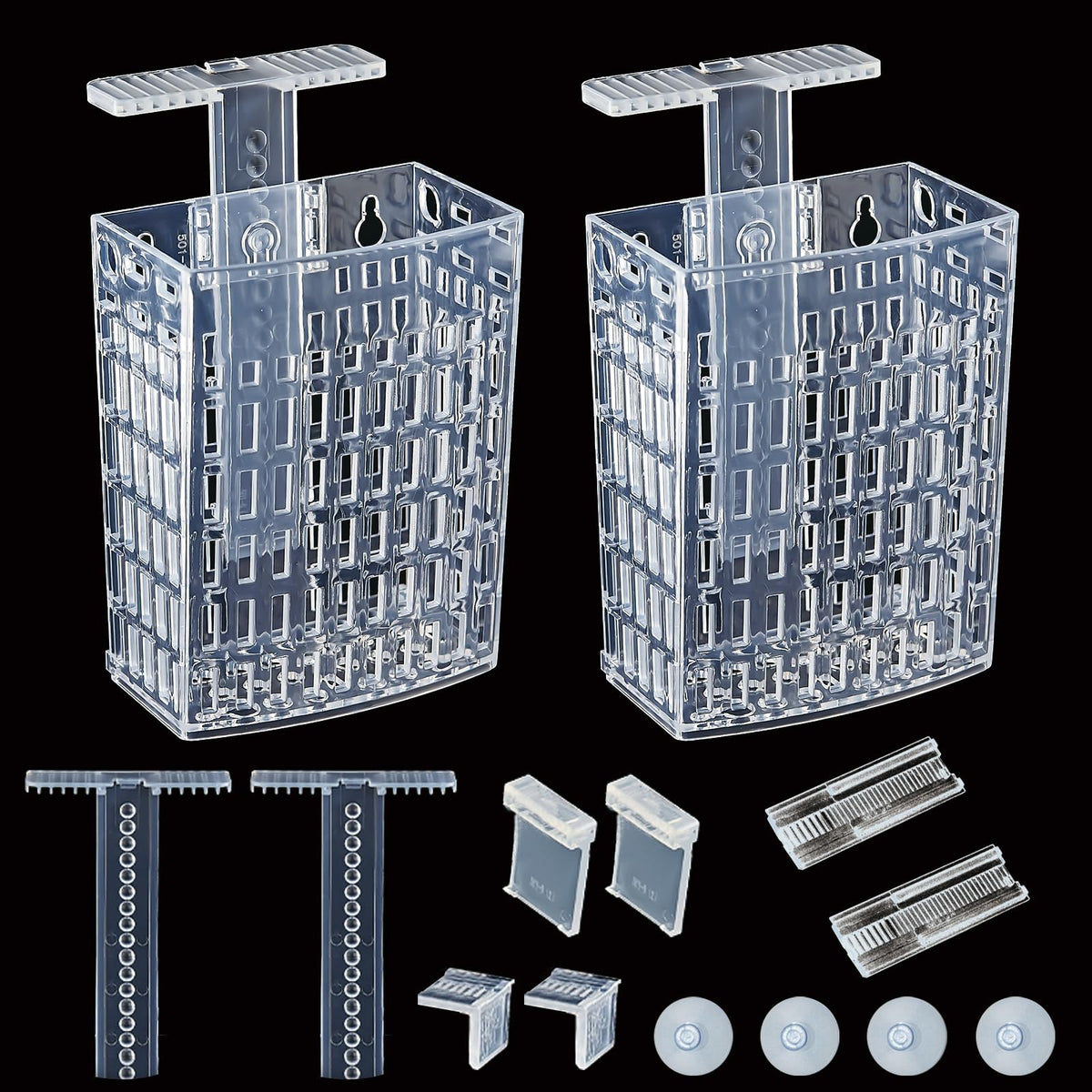 Amminle support plante aquarium ajustable – vue d’ensemble, pour une installation facile.