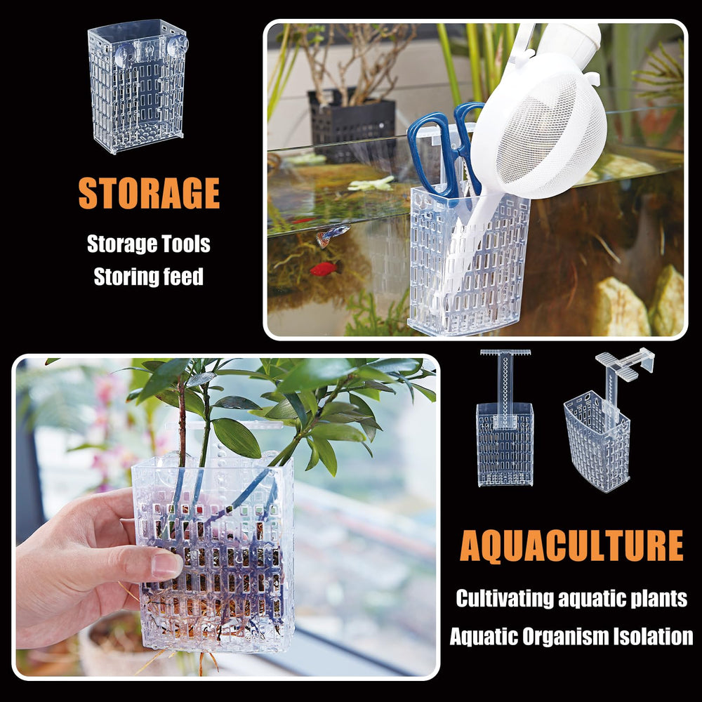 Amminle support-plante-aquarium-ajustable-organisation-outils – rangement pratique d’outils d’aquarium.