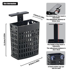 Amminle support plante aquarium hauteur reglable, adapté à différents niveaux d'eau.