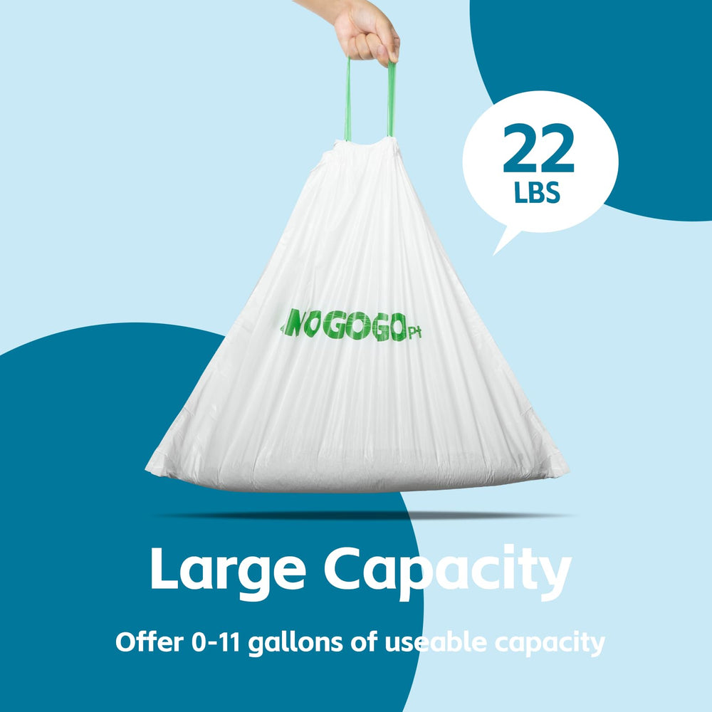 AMOGOGOPET sac litière à tirette pour contenir odeurs et débris
