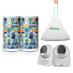 AMOGOGOPET sac-litière compatible Scooper Young et Pro-X pour vidage facile