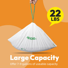 AMOGOGOPET sacs-litiere etanches en polyethylen haute densite, evitent les fuites