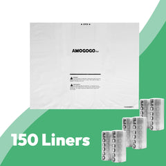 AMOGOGOPET sacs-litiere-impermeables-et-resistants : protège contre les fuites et l’usure lors du remplacement.