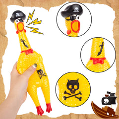 AMOR PRESENT poulet caoutchouc de haute qualité, durable et sûr pour enfants et animaux