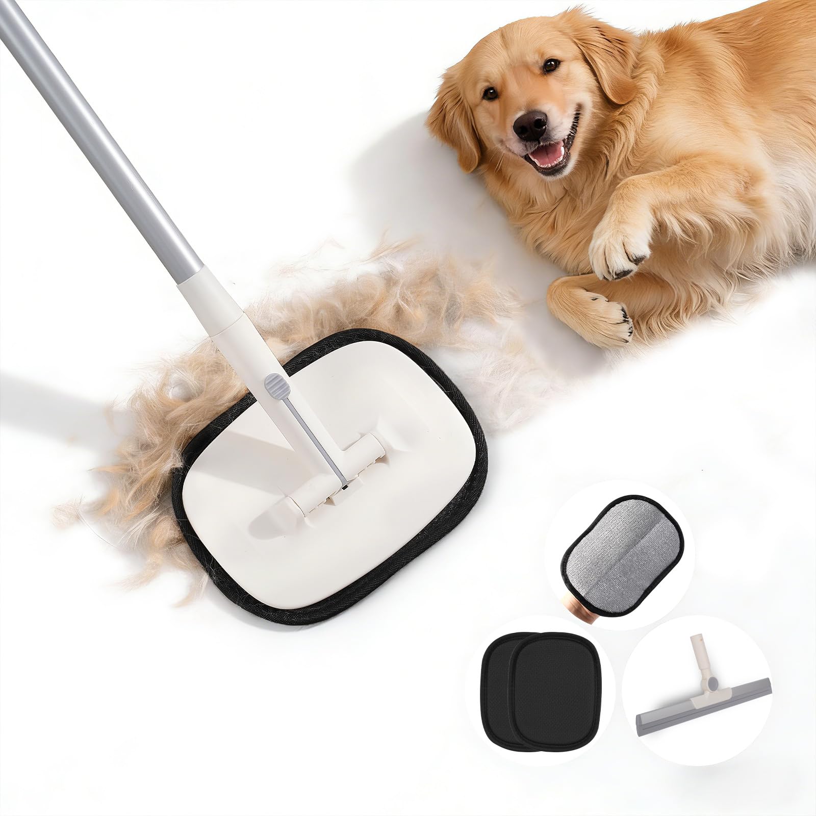 AMOSTIIIIIIC ramasseur-poils animaux sur tapis, efficacité durable.