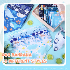 Amylove bandana chien tissu doux, confort agréable pendant le port