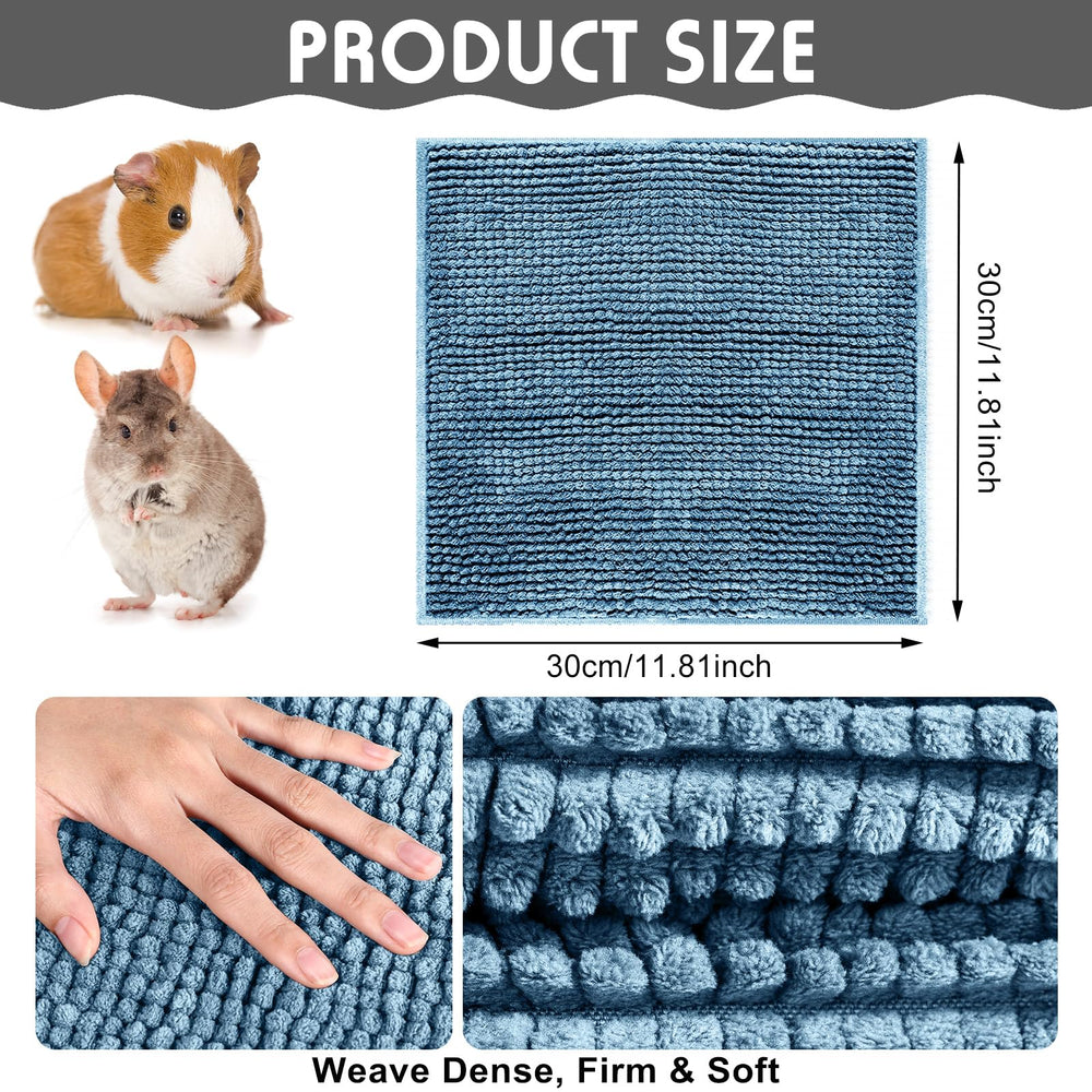 Amylove tapis-liner cage guinea-pig anti-derapant-dos, cage plus stable.