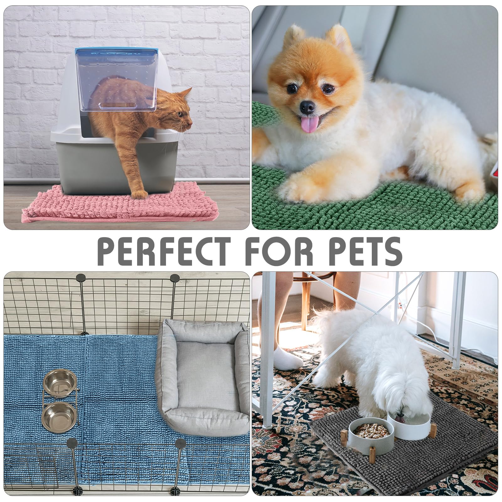 Amylove tapis-liner cage guinea-pig utilisation-polyvalente, utilisable en cage, lit ou tapis de repas.