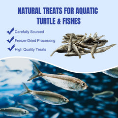 Poissons de rivière séchés Amzey, nourriture pratique pour aquarium.